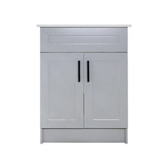 24'' HDF VANITY WITH TOP , 2 DOORS