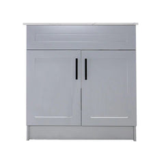 30'' HDF VANITY WITH TOP , 2 DOORS