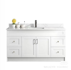 60'' HDF SINGLE SINK VANITY WITH TOP
