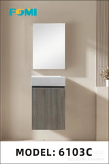 18'' X 10'' SMALL FLOATING VANITY -6103C
