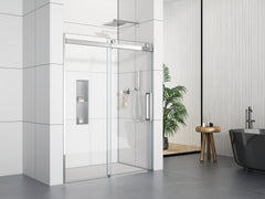 60''X 72'' Frameless Shower Glass Doors - D35