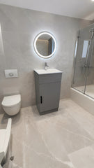 SMALL STANDING VANITY WITH TOP