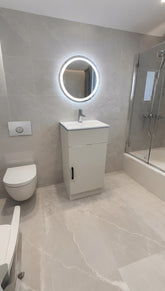 SMALL STANDING VANITY WITH TOP