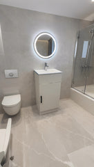 SMALL STANDING VANITY WITH TOP