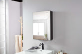 Medicine Mirror Cabinet Black 24'' x 32''