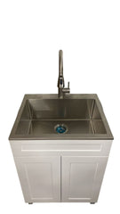 Laundry sink vanity