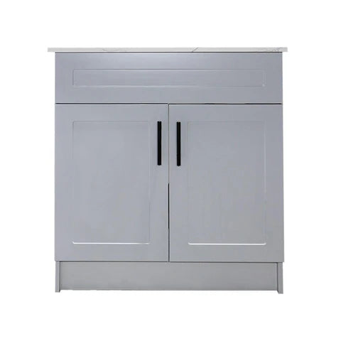 30'' HDF VANITY WITH TOP , 2 DOORS