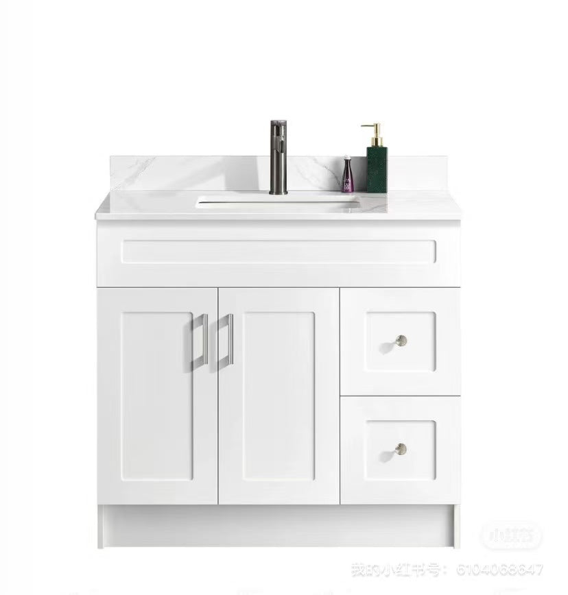 36'' HDF VANITY WITH TOP