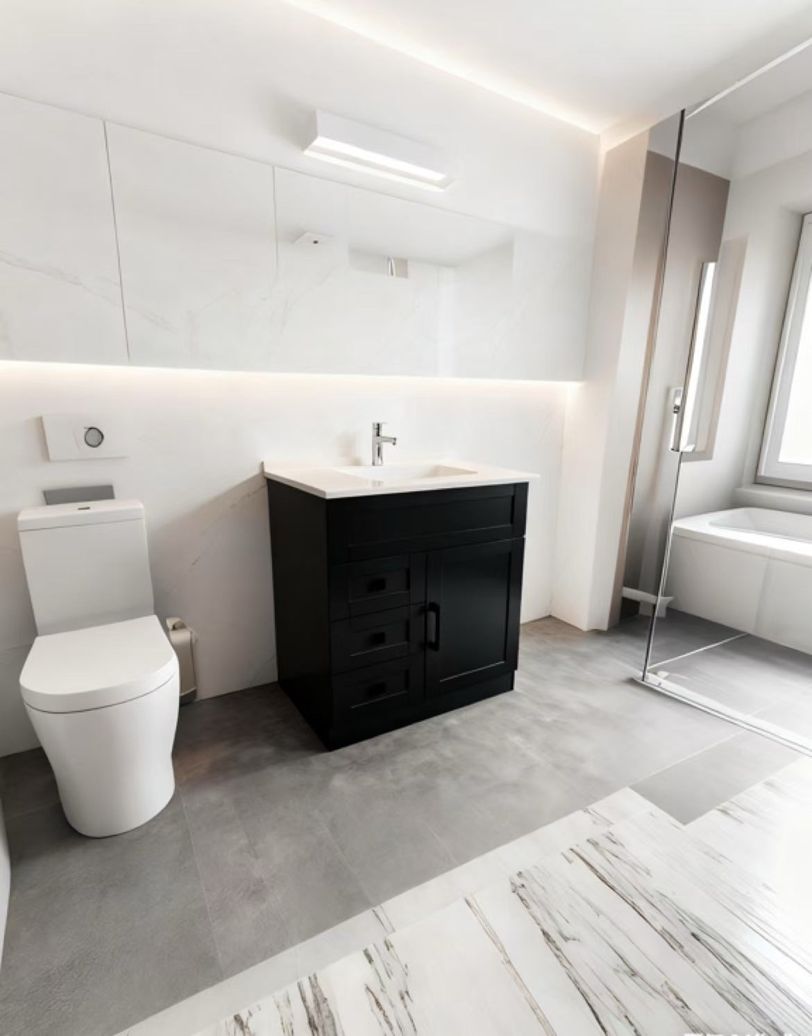 30'' vanity with top