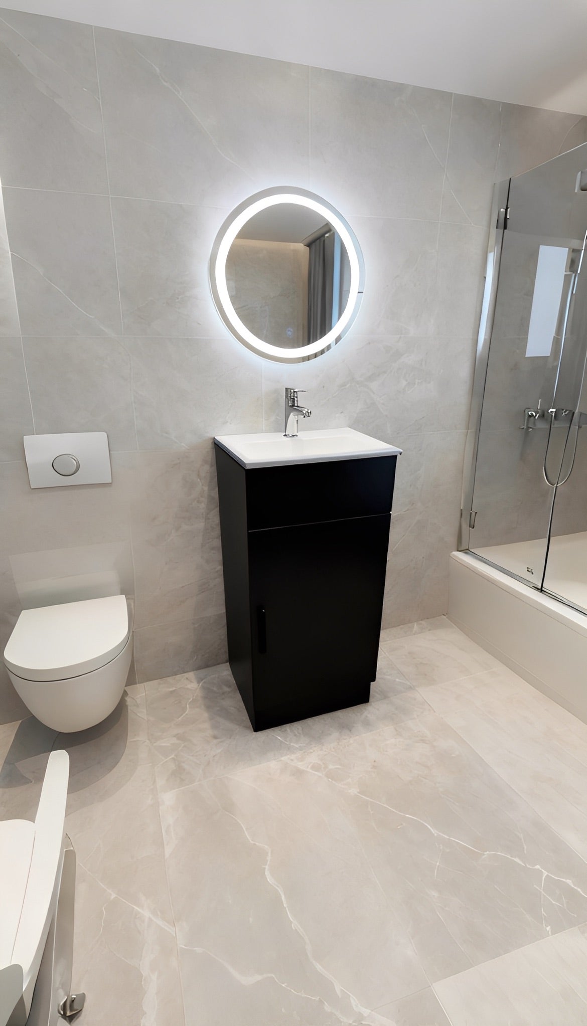 SMALL STANDING VANITY WITH TOP